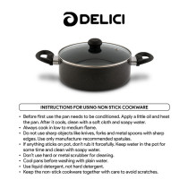 Delici ASP28GE Superior Aluminium Body Saucepan