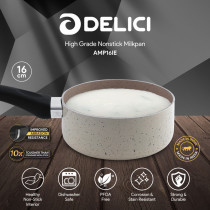 DELICI AMP16IE Superior Aluminium Body Milk Pan 
