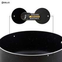 DELICI Superior Aluminium Body Milk Pan - AMP16GE