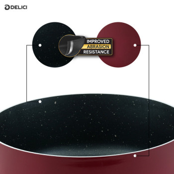 Delici ASP24ME Superior Aluminium Body Saucepan