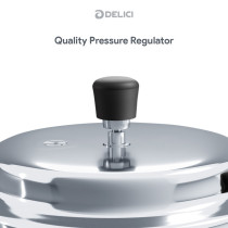Delici APC5E 5 litre Aluminium Pressure cooker with GRV System