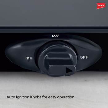 Impex  Specta Ignite 3B Glass top Gas Stove