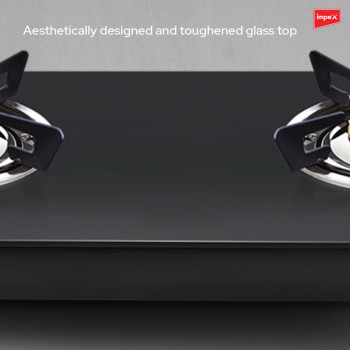 Impex  Specta Ignite 3B Glass top Gas Stove