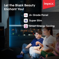Impex 24 Inch HD Ready Standard LED TV - GLORIA 24