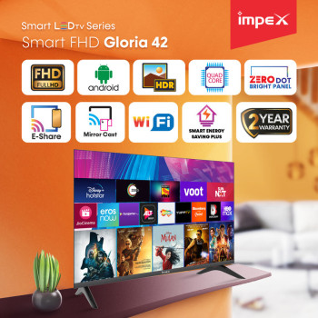 Impex 42 Inch Full HD Smart LED TV - GLORIA 42 SMART