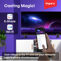Impex 42 Inch Full HD Smart LED TV - GLORIA 42 SMART