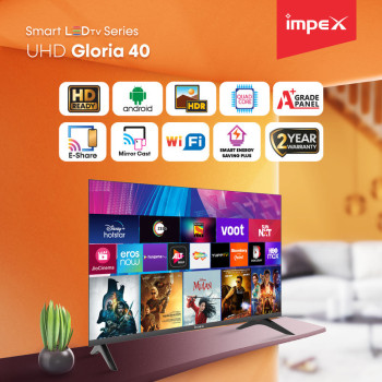 Impex 40 Inch HD Ready Smart LED TV - GLORIA 40 SMART 