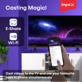 Impex 40 Inch HD Ready Smart LED TV - GLORIA 40 SMART 