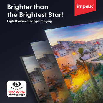 Impex 40 Inch HD Ready Flat Standard LED TV - GLORIA 40