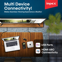Impex 40 Inch HD Ready Flat Standard LED TV - GLORIA 40