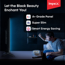 Impex 40 Inch HD Ready Flat Standard LED TV - GLORIA 40