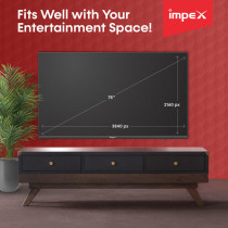 Impex 60 Inch 4K UHD Smart LED TV - GLORIA 60 UHD SMART