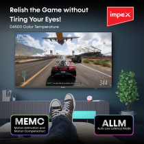 Impex 65 Inch 4K Ultra HD VIDA OS Smart LED TV - PLATINA 65 UHD SMART 