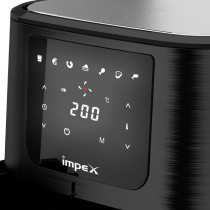 Impex AF 4303 5.5 Litre 1800W Digital Air Fryer with Overheating Protection