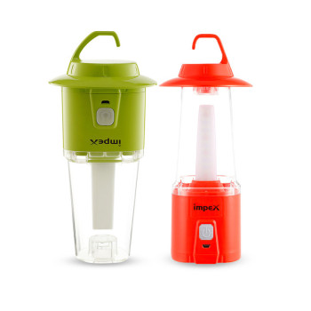 Impex CB 2285 1800mAh 2 Pcs Combo LED Rechargeable Lantern