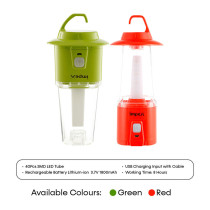 Impex CB 2285 1800mAh 2 Pcs Combo LED Rechargeable Lantern