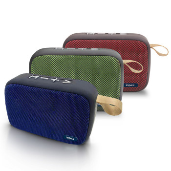 Impex Blue Blast 700mAh 3.0W Bluetooth Speaker (Multicolor)