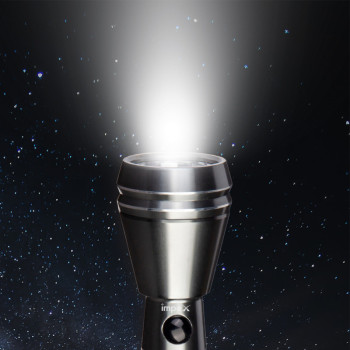 Impex CB 2223 4000 mAh Rechargeable LED Flashlight 2 Pcs Combo