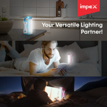 Impex CB 2284 4500mAh 2 pcs Combo LED Rechargeable Lantern 