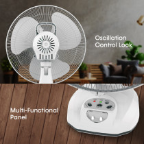 Impex BREEZE D3 Table Fan with 3-Speed Oscillating Fan