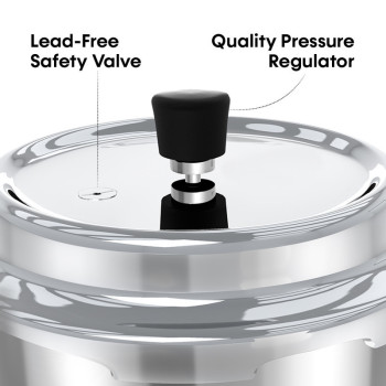 Impex DELIGHT 10 Aluminium Pressure Cooker with Dripless series