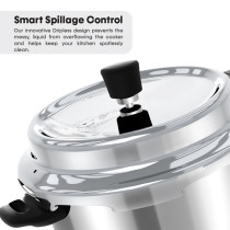 Impex DELIGHT 5 C3 Aluminium Pressure Cooker 5 Ltr+3 Ltr with Dripless series
