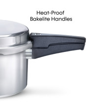 Impex ECO 3 Litre aluminum pressure cooker with Gasket Release System
