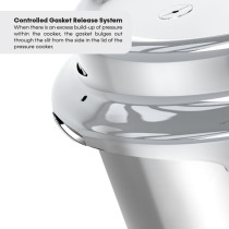 Impex DELIGHT 3 Aluminium Pressure Cooker with Dripless series