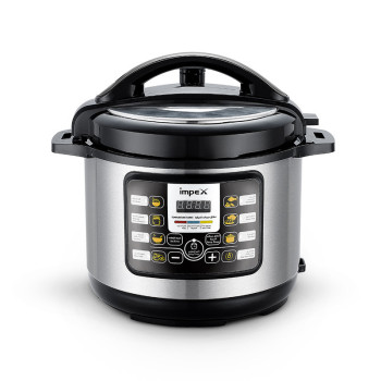 Impex EPC 6 Liter 1000 W Electric Non-Stick Pressure Cooker