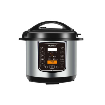 Impex EPC 8 Liter 1300W Electric Pressure Cooker With Automatic Cooking