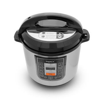 Impex EPC 10 Liter 1600W Electric Pressure Cooker with 14 Main Cooking Functions