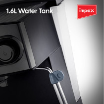 Impex ECM 1916 15 Bar 850 Watts Espresso Coffee Machine 