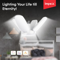 Impex GLARE 36A Deformable Rechargeable LED Multi-Purpose Lamp