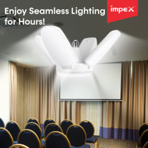 Impex GLARE 36A Deformable Rechargeable LED Multi-Purpose Lamp