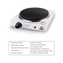 Impex HP 102 Electric Single Hot Plate with Various Heat Operations