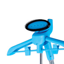 Impex GSM 6011 1.7 Liter Garment Steamer With Temperature Control System 360 Degree Folding Swivel Hanger, Blue