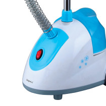 Impex GSM 6011 1.7 Liter Garment Steamer With Temperature Control System 360 Degree Folding Swivel Hanger, Blue