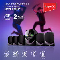 Impex HT 5107 Multimedia Speaker 5.1 (Bravo) featuring Acoustimass Speaker Technology