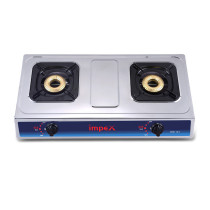 Impex IGS 121 2 Burner LP stainless steel body Gas Stove 