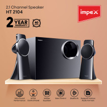Impex HT 2104 2.1 Multimedia Speaker (Spinto) 