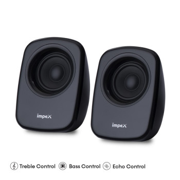 Impex HT 2103 40 Watts Speaker System (Musik R BL)