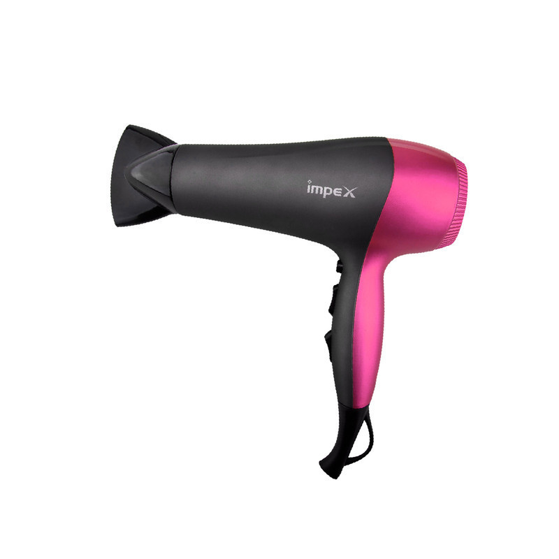Impex HD 1K3 2200W Hair Dryer with Speed Selector & Hang-up Hook
