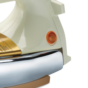 Impex IB 201 1200W Heavy Duty Dry Iron Box With Golden Ceramic Coated Sole Plate
