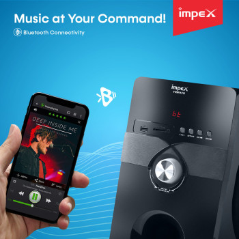 Impex HT 5106 170W 5.1 Multimedia Speaker (Bang) 