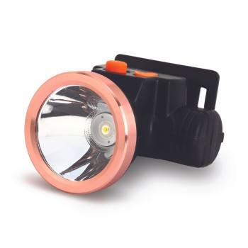 Impex HL 2201 3W 1200 mAh Rechargeable LED Head Lamp Flashlight with exchangeable battery 15 hours capacity (Multicolor)