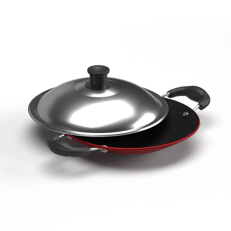 Impex IAC 2030 Non-Stick Appa chatty with 20CM Diameter