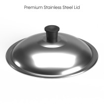 Impex IAC 2030 Non-Stick Appa chatty with 20CM Diameter 