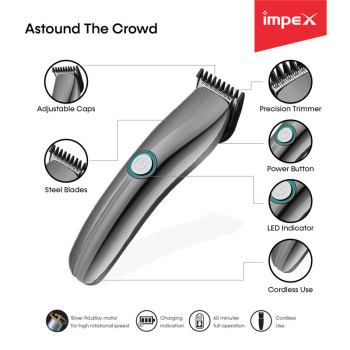 Impex IHC3 600mAh Hair Trimmer With Codeless Use