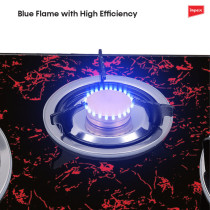 Impex IGS 1233FD 3 Burners Glass Top Gas Stove with Toughened Glass Top