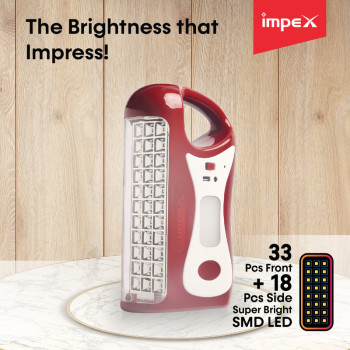 Impex IL 702 4500mAh Rechargeable LED Emergency Lantern